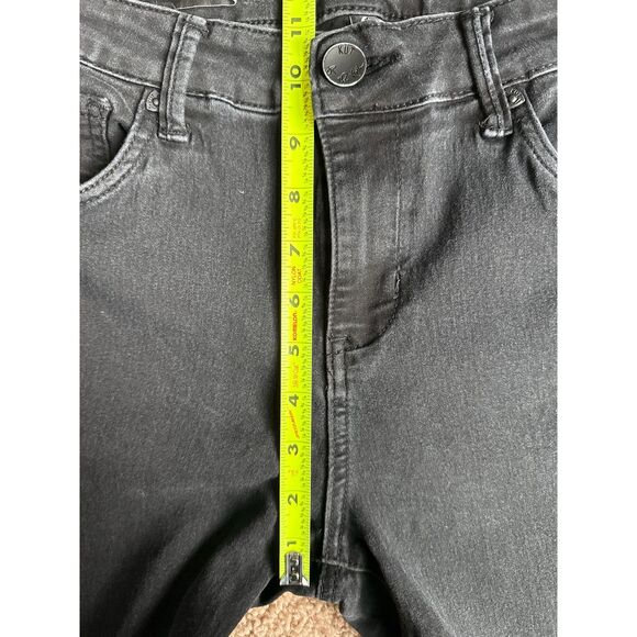 Kut From The Kloth Mia High Waist Skinny Black Jeans Womens 8 - Picture 6 of 6